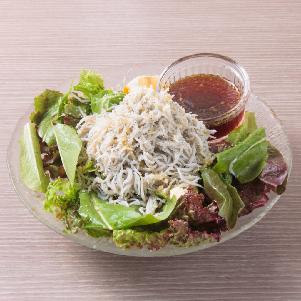 朝どれシラスのMt.Fujiサラダ