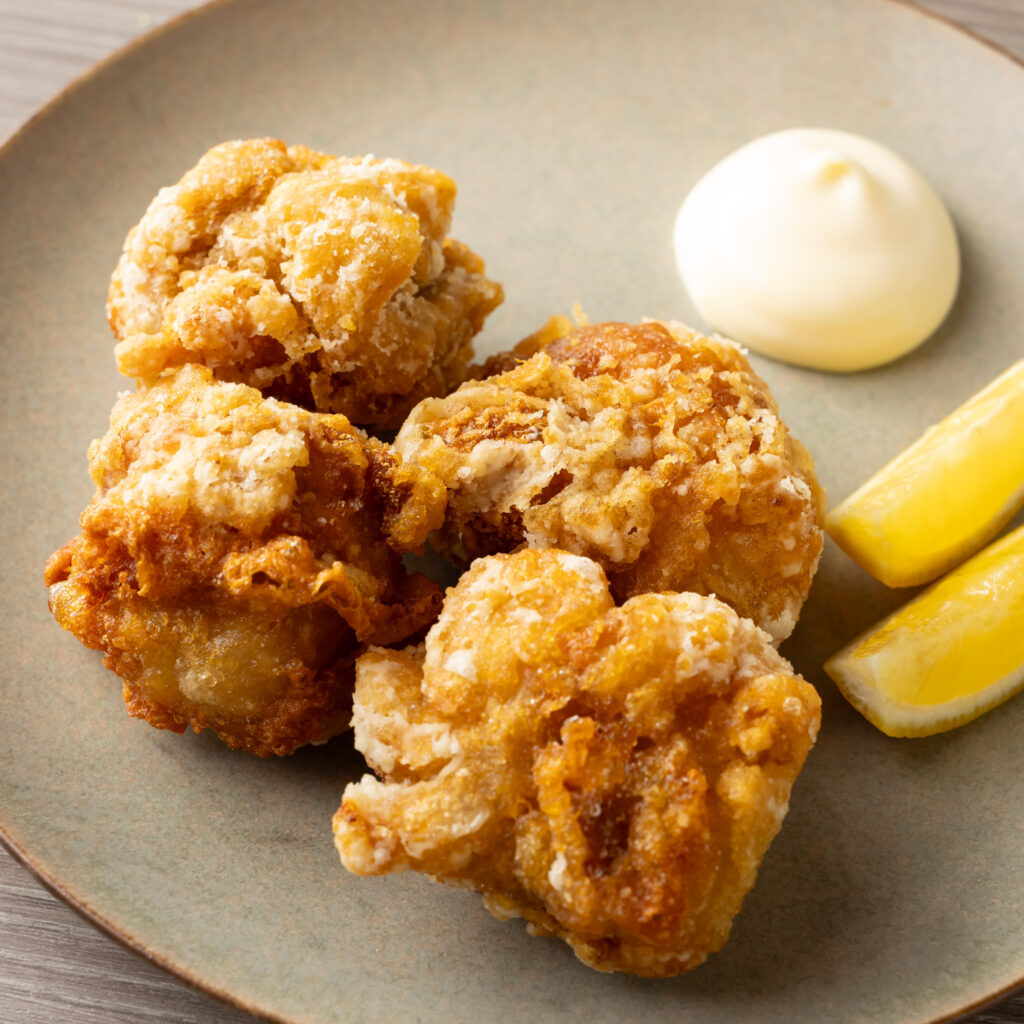 ざくざく肉汁たっぷり塩唐揚げ