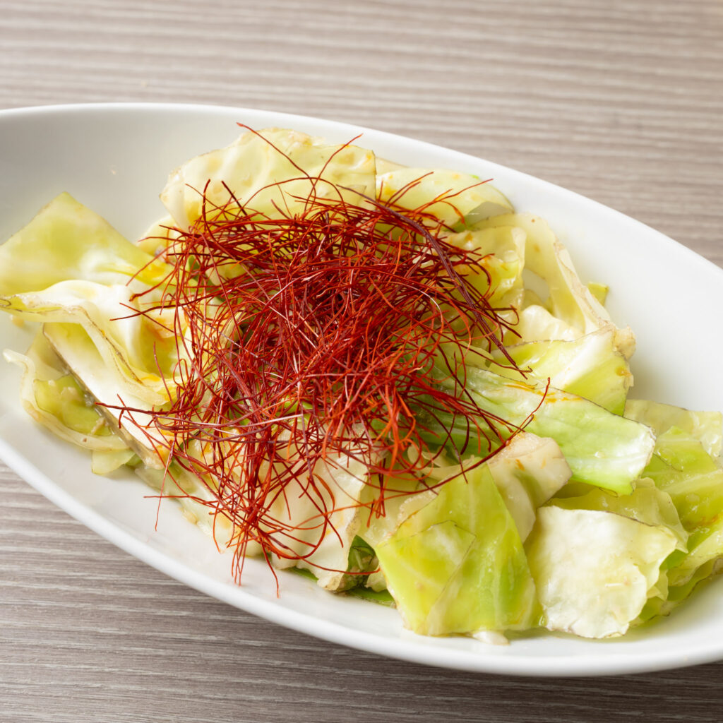 シャッキシャキのアンチョビキャベツ