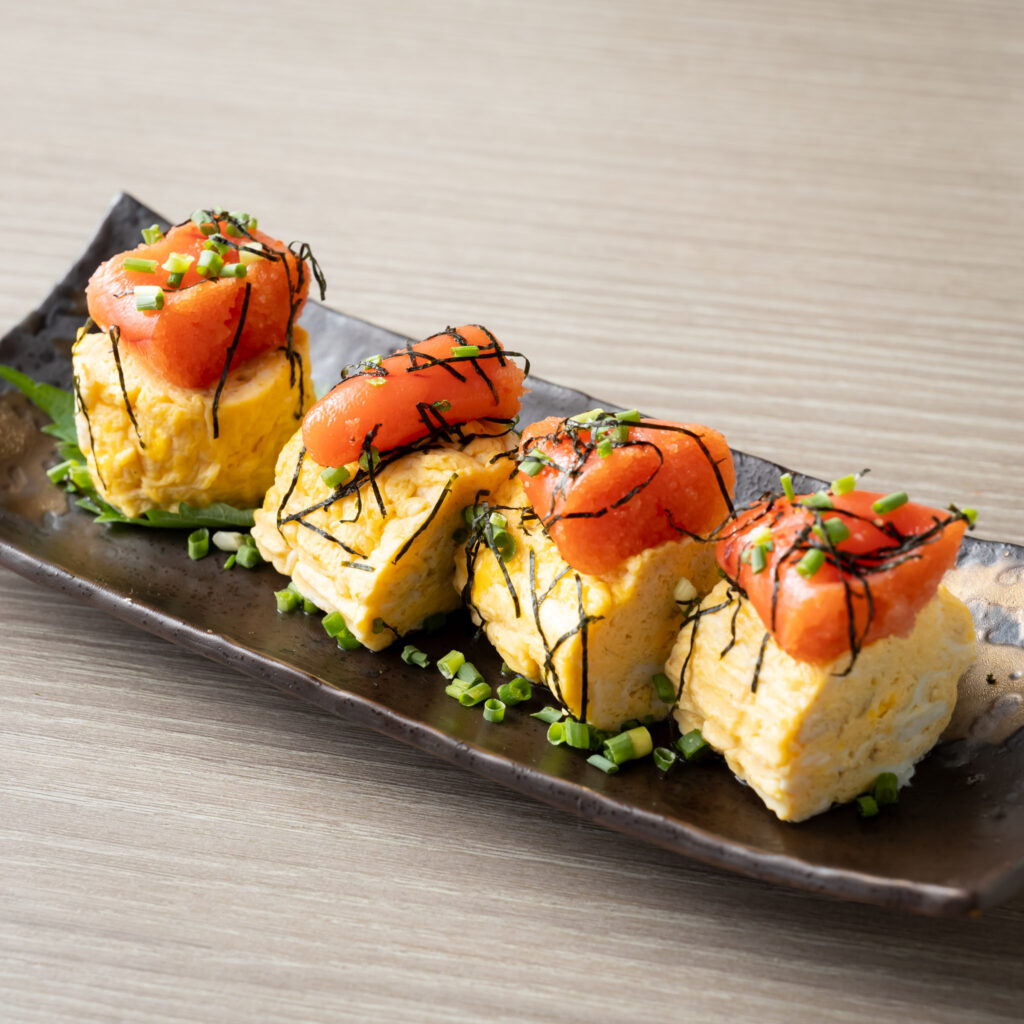 明太子丸々1本だし巻き卵