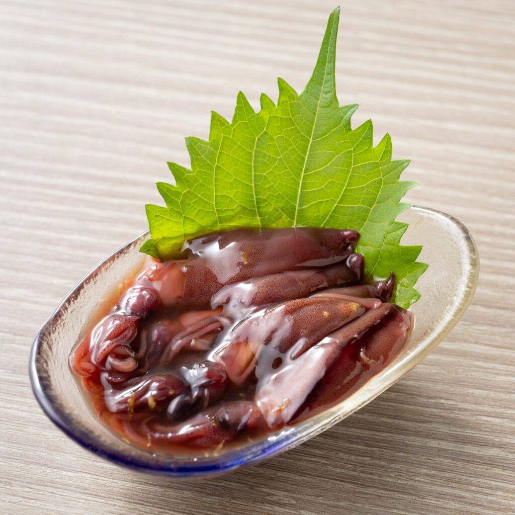 ホタルイカ沖漬け